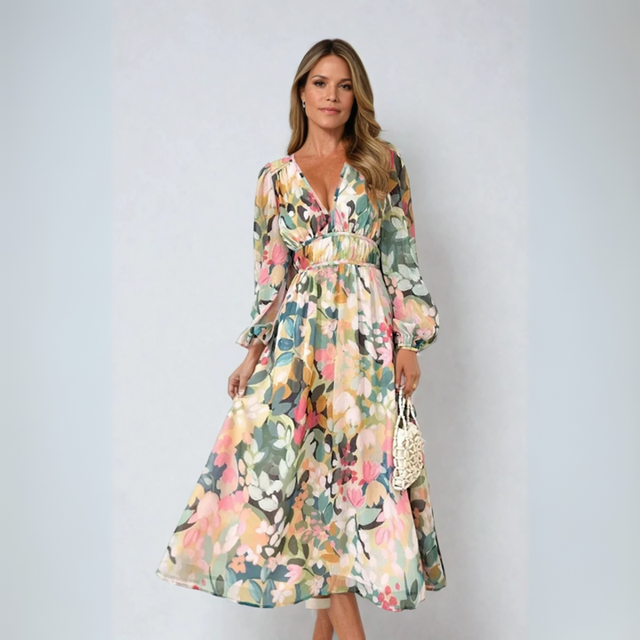 Elvira - Long Boho Chic Dress