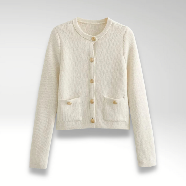 Matior™ | Elegant Knit Button-Up Cardigan