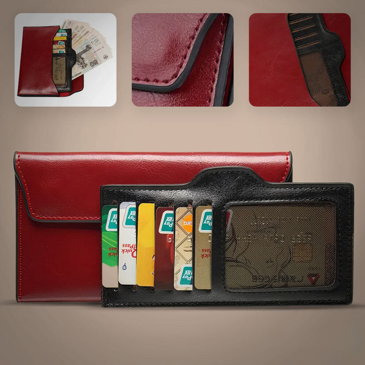 Kendall | Portefeuille classique à rabat magnétique