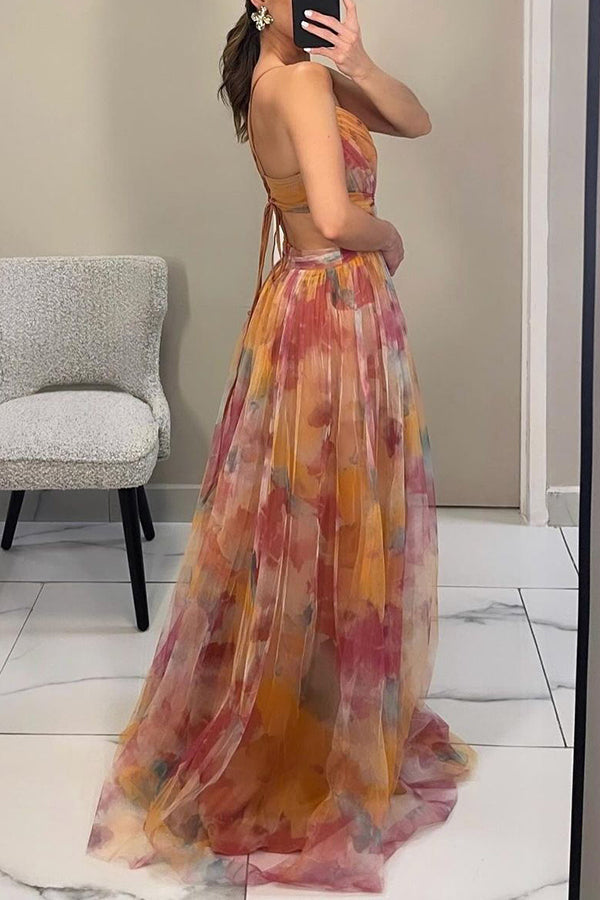 Alina | Robe Maxi Étonnante