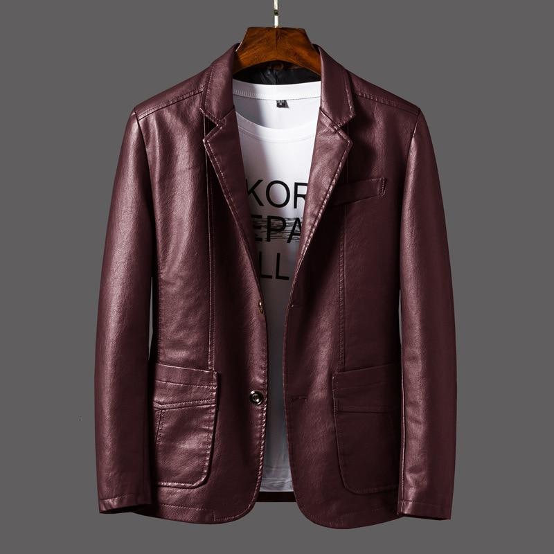 Blazers en cuir pour hommes