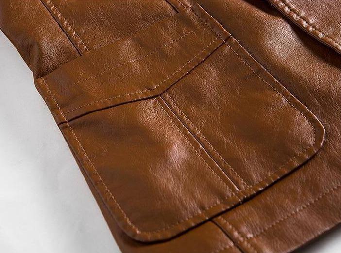Blazers en cuir pour hommes
