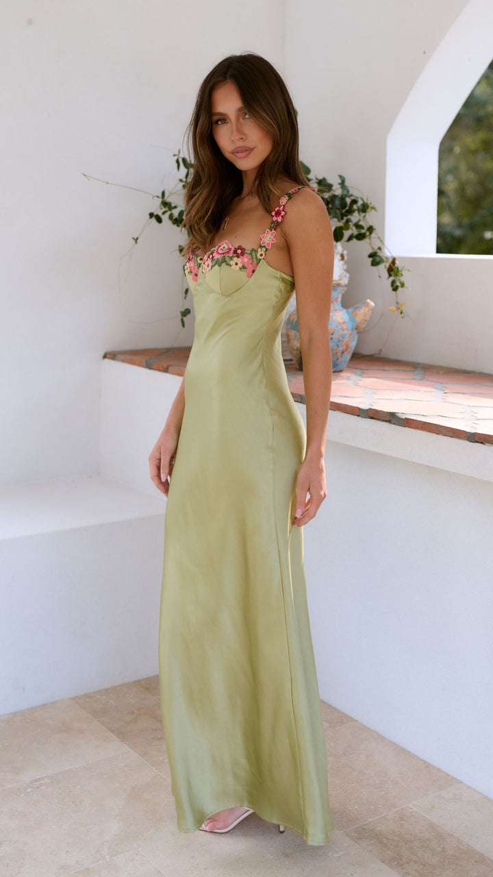 Mayeth - Versatile Strappy Floral Maxi Dress