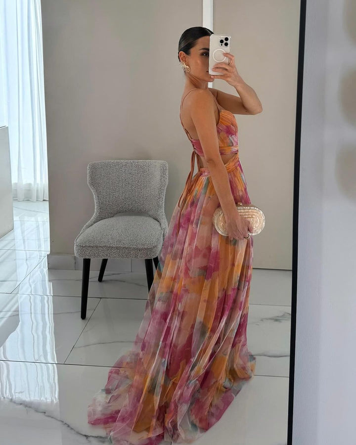 Alina | Robe Maxi Étonnante
