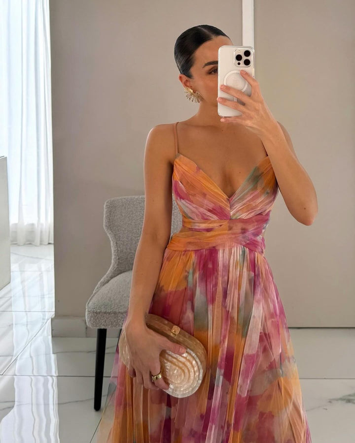 Alina | Robe Maxi Étonnante
