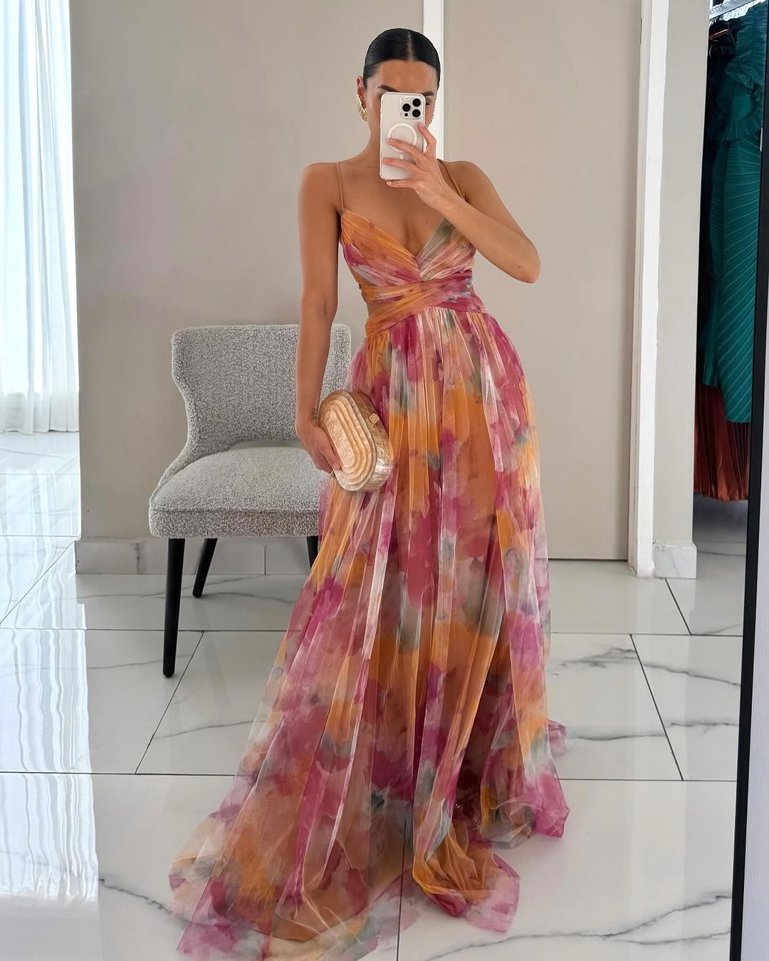 Alina | Robe Maxi Étonnante
