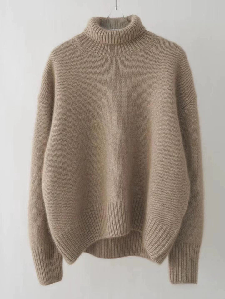 Tanya™ - Pull en tricot à col roulé