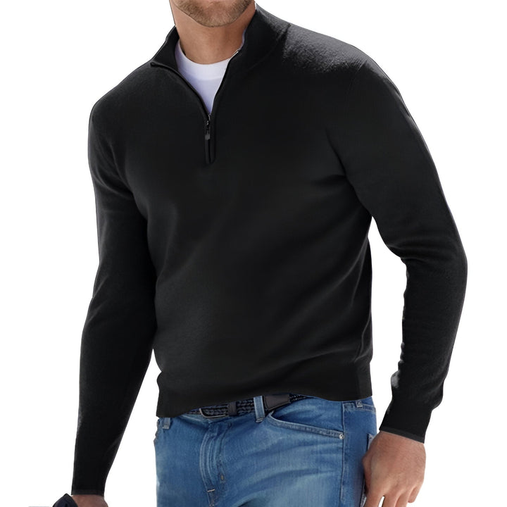 Pull demi-fermé pour hommes