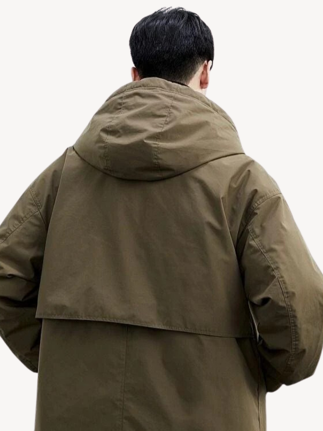 Lino | Manteau trench classique avec capuche