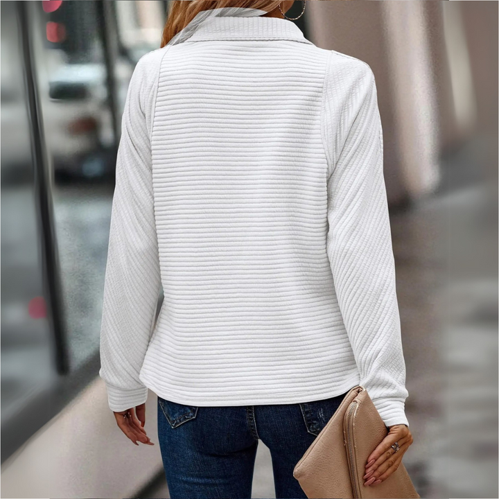 Elise - Pull élégant à col en V pour femmes