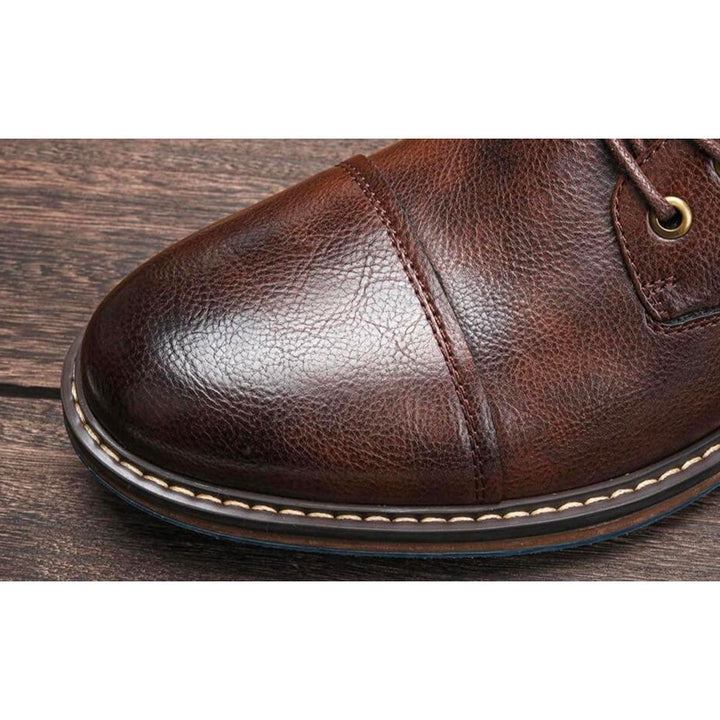 Aaron | Bottes Oxford en cuir premium faites à la main