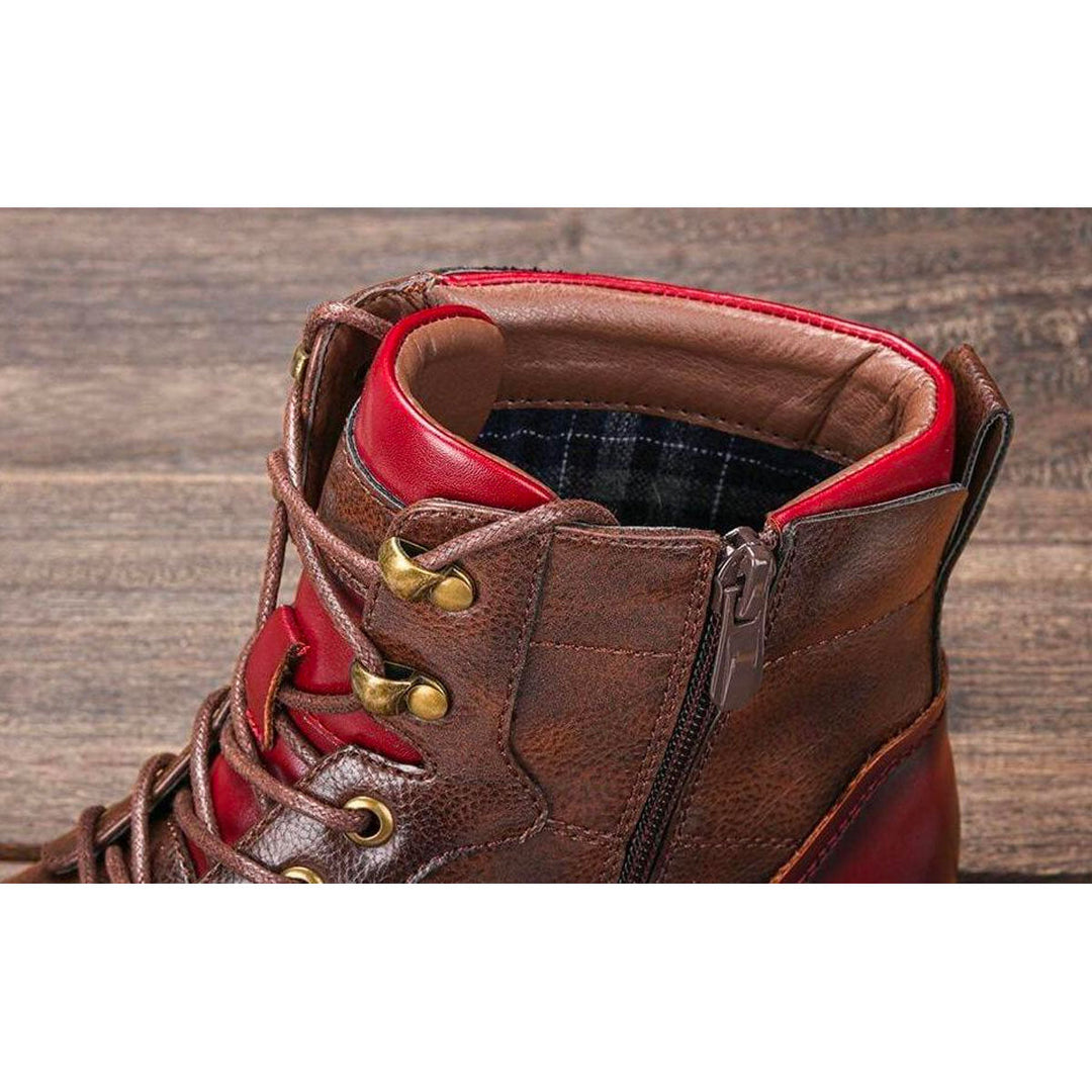 Aaron | Bottes Oxford en cuir premium faites à la main