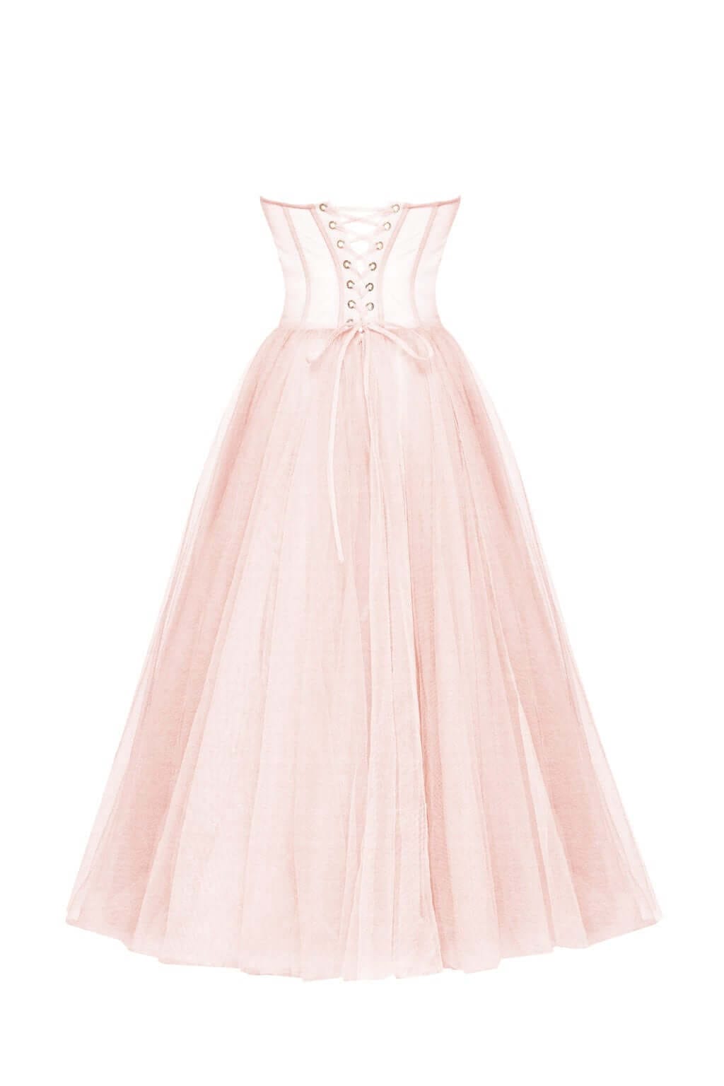 Judith - Elegant Strapless Dress