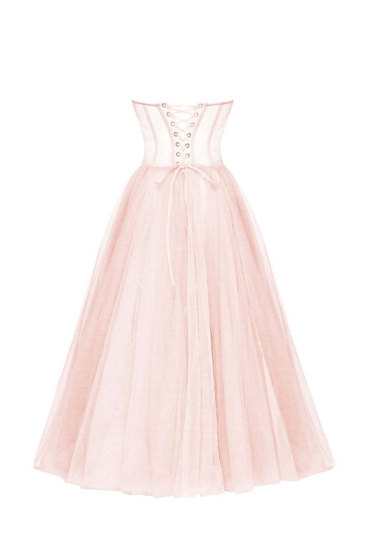 Judith - Elegant Strapless Dress