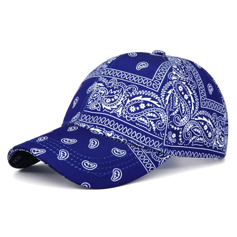 Rafael™ - Casquette imprimé bandana pour un style urbain audacieux