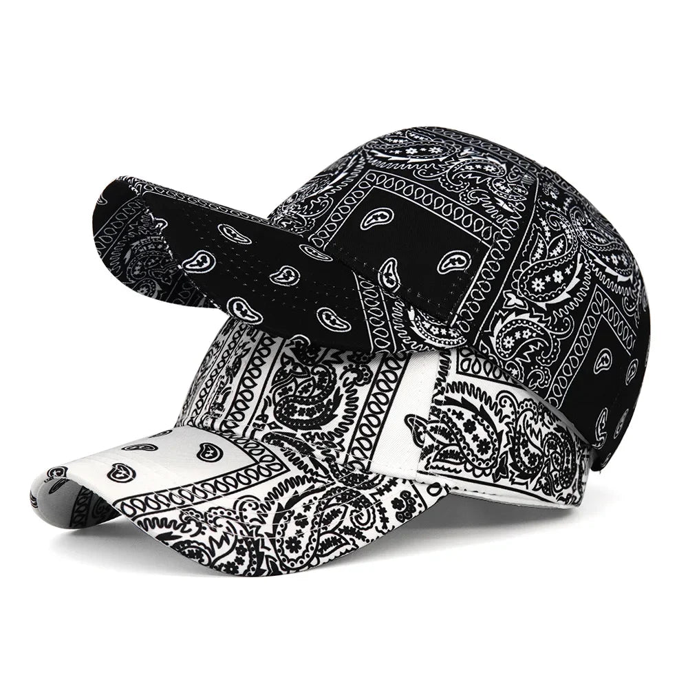 Rafael™ - Casquette imprimé bandana pour un style urbain audacieux