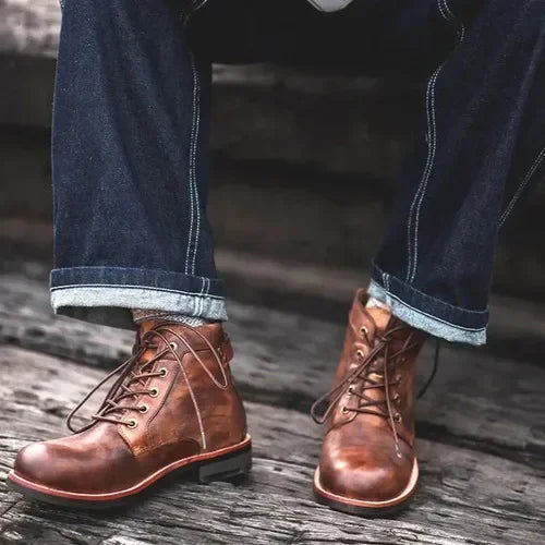 Bottes en cuir Mikkel