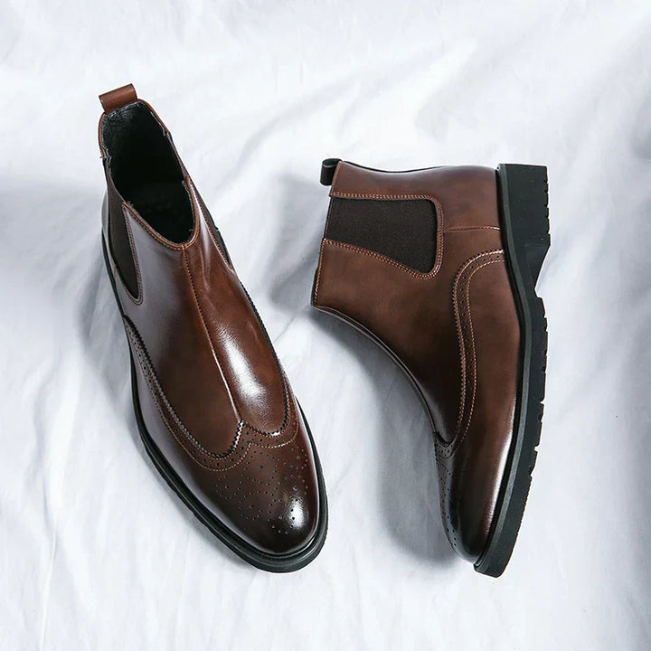David™ - Bottes chelsea en cuir