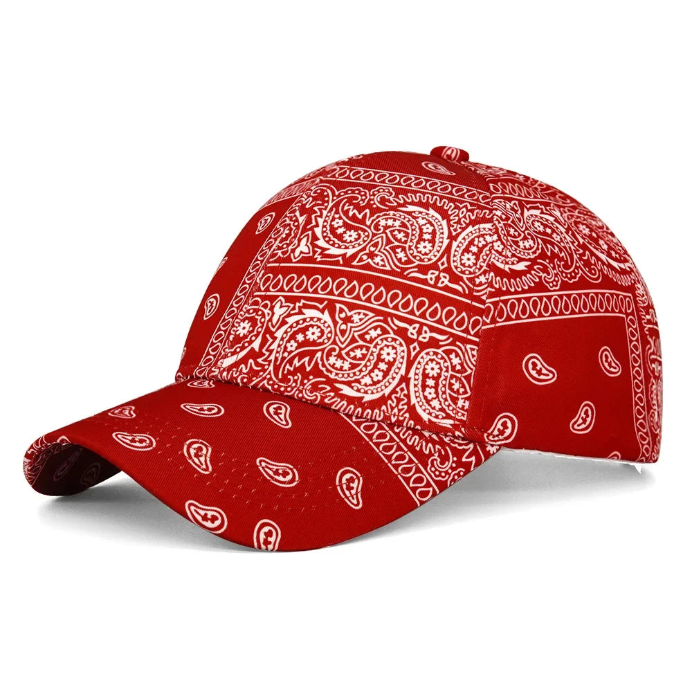 Rafael™ - Casquette imprimé bandana pour un style urbain audacieux