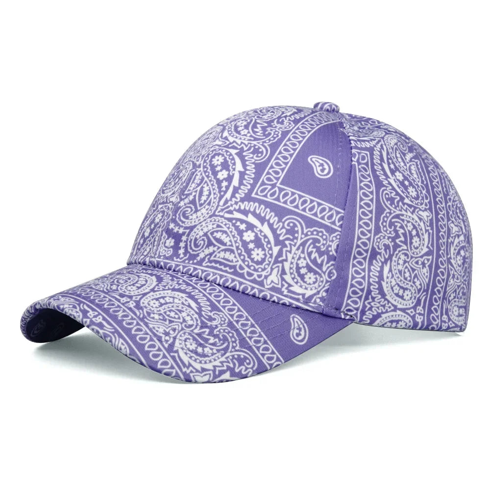 Rafael™ - Casquette imprimé bandana pour un style urbain audacieux