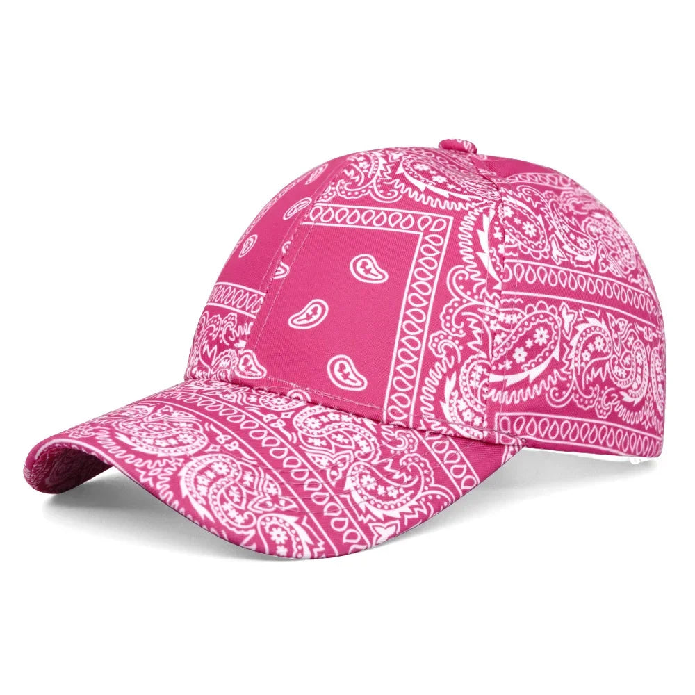 Rafael™ - Casquette imprimé bandana pour un style urbain audacieux