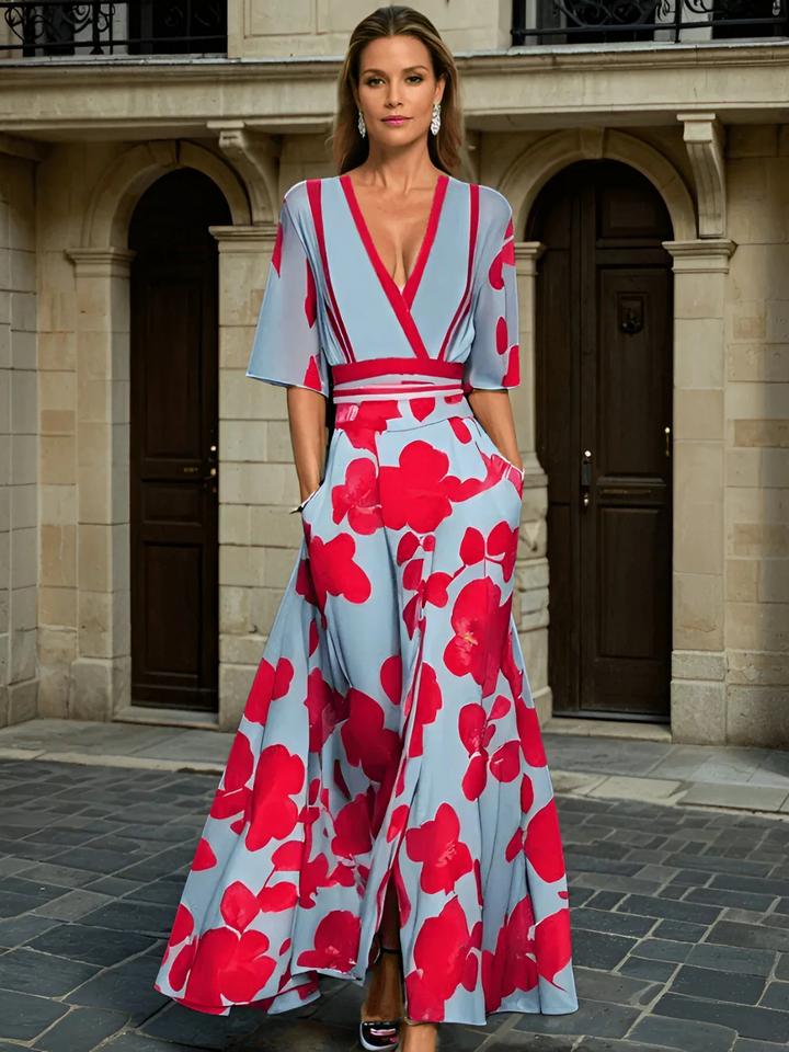 Kali - Vestido con mangas diseño Milano