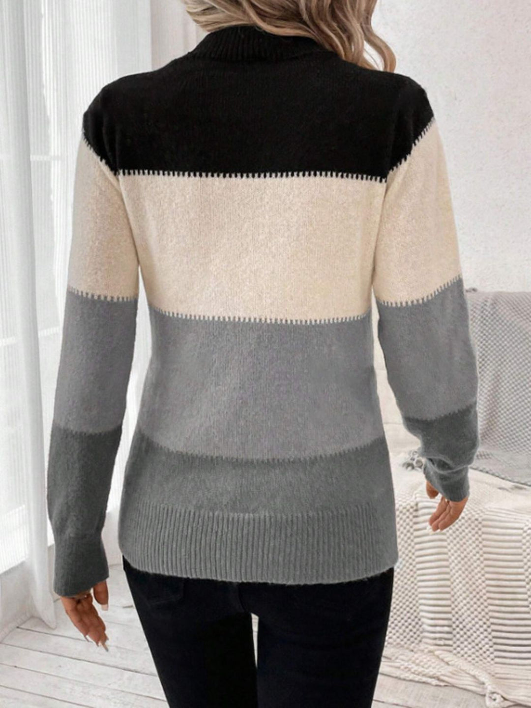Louise - Pull Superposé Élégant