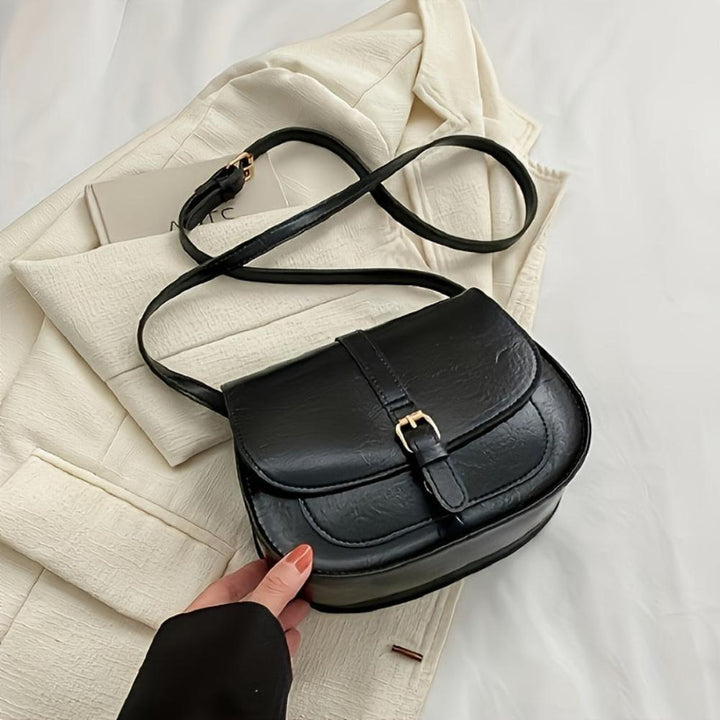 Manon | Sac bandoulière classique en forme de selle