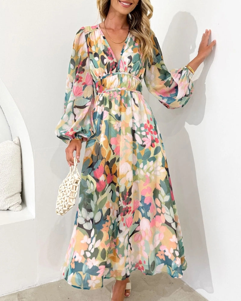 Elvira - Long Boho Chic Dress