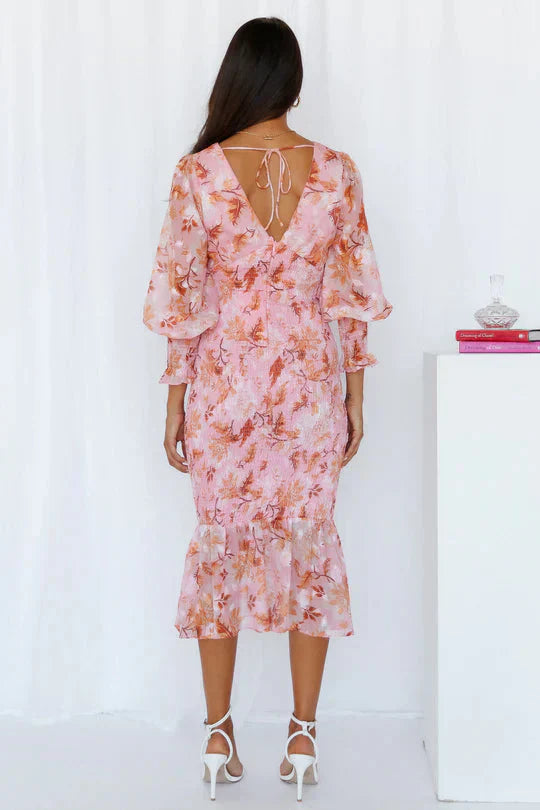 Amara | Robe à Fleurs Éblouissante