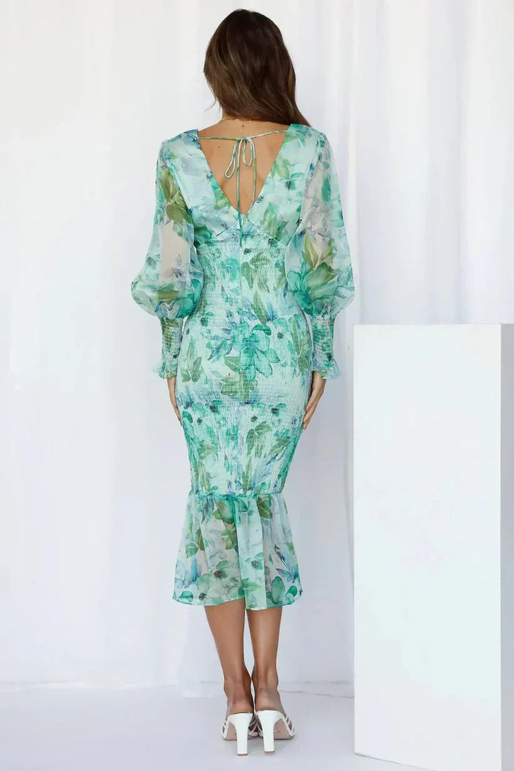Amara | Robe à Fleurs Éblouissante