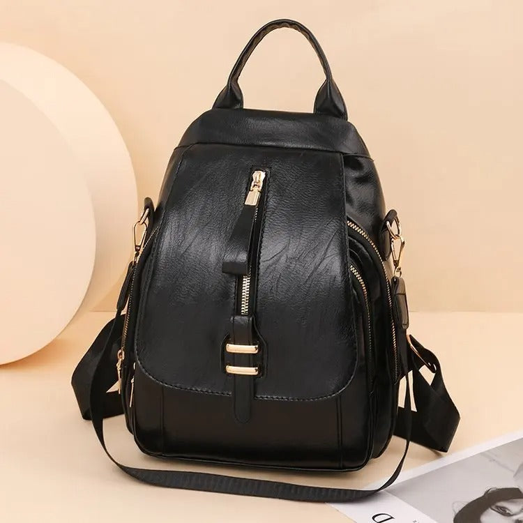 Sally | Sac à dos en cuir vintage