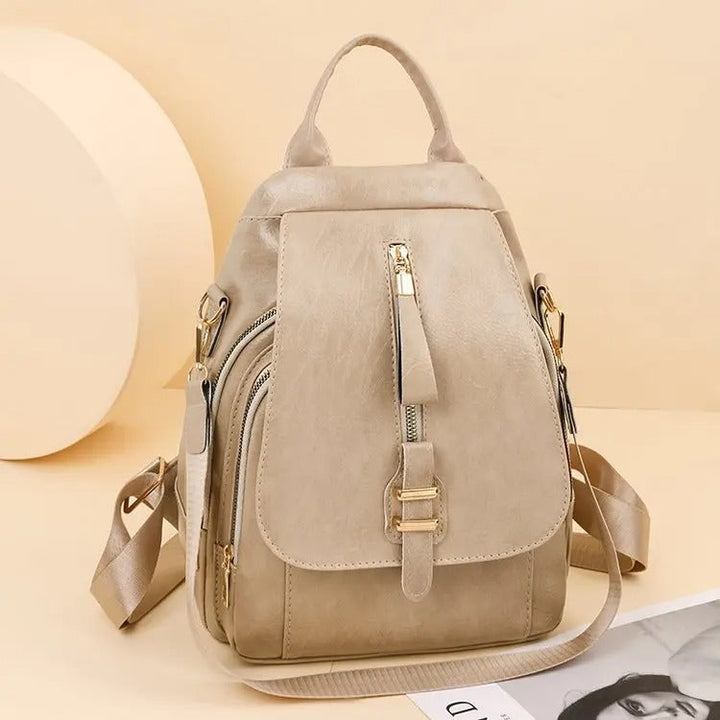 Sally | Sac à dos en cuir vintage
