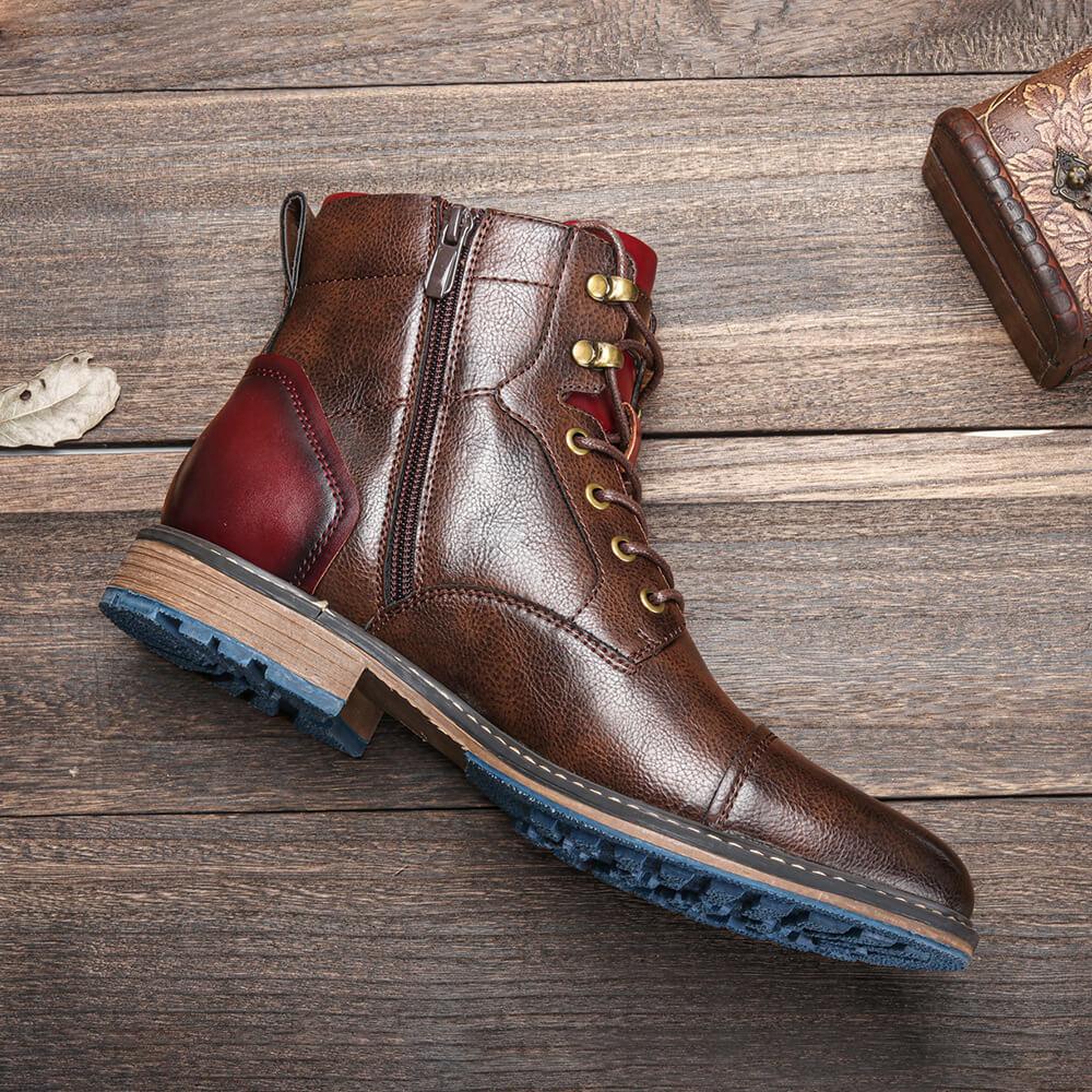 Aaron | Bottes Oxford en cuir premium faites à la main