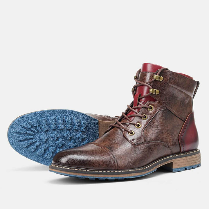 Aaron | Bottes Oxford en cuir premium faites à la main