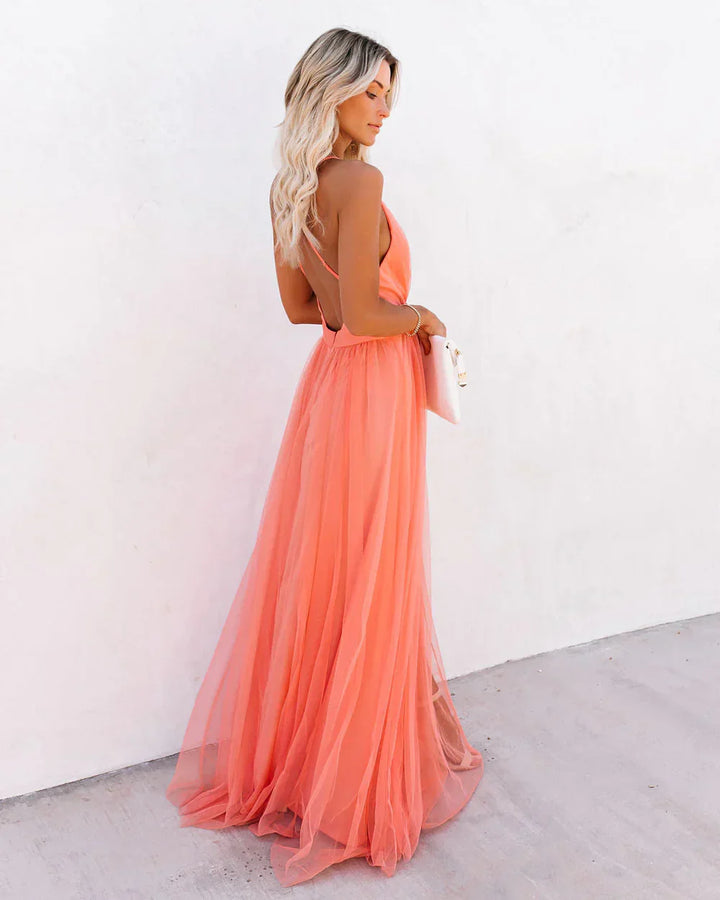 Anna - Maxivestido 'Petal Dust'