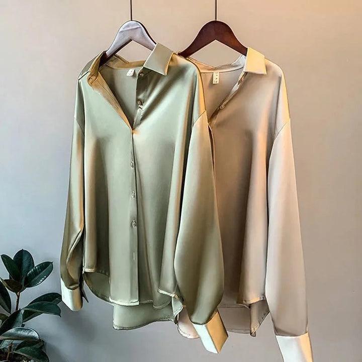 Camouflage en satin pour femmes