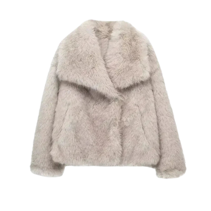 Louise™ | Veste Courte en Fausse Fourrure Douillette