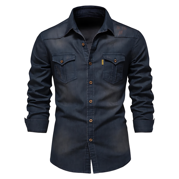 NICO | AdaptiveFit Cotton Denim Shirt