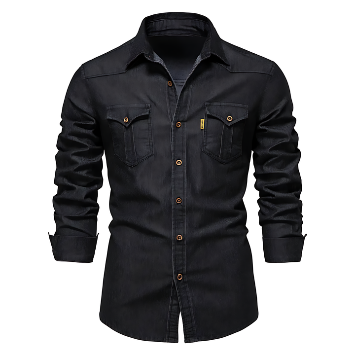 NICO | AdaptiveFit Cotton Denim Shirt