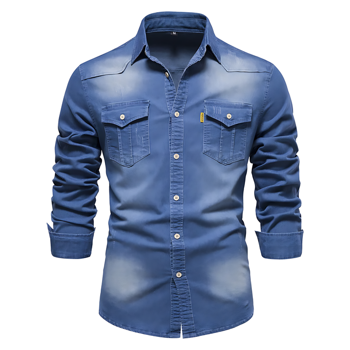 NICO | AdaptiveFit Cotton Denim Shirt